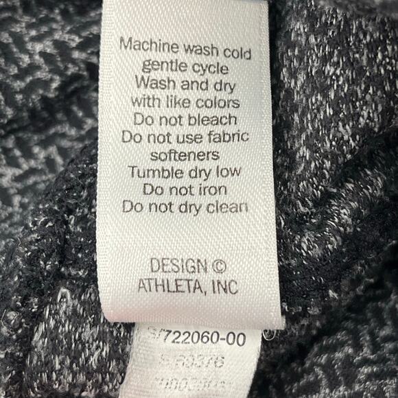 Athleta Dark Gray Mid Rise Stretch Athletic Pockets Ankle Skinny Pants Small - Picture 7 of 10
